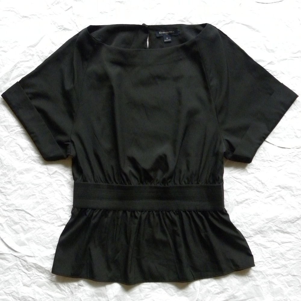 Banana Republic Black Blouse, size S